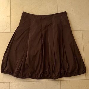 Lida Baday dark brown skirt size 12